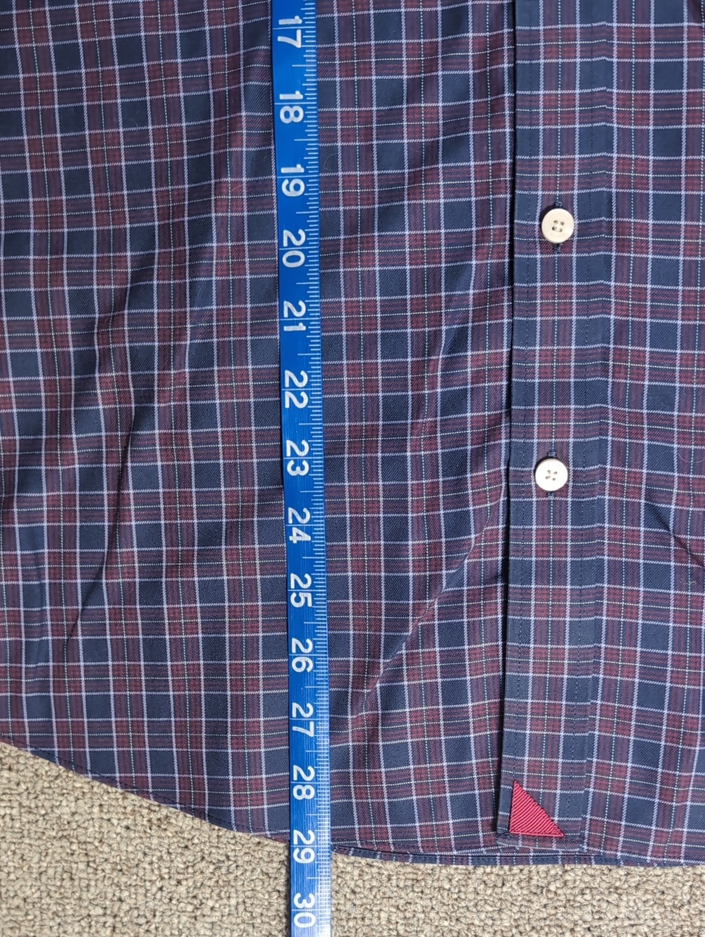 UNTUCKit Lot of 3 Plaid Cotton Wrinkle Free Long Sleeve Button Down Size Large - Picture 12 of 12
